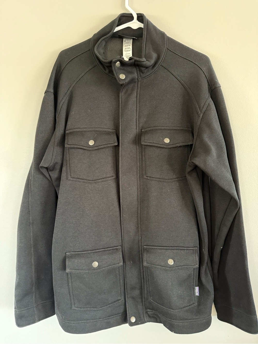 Patagonia NWOT Men's Black Utility Jacket - Casual Workwear